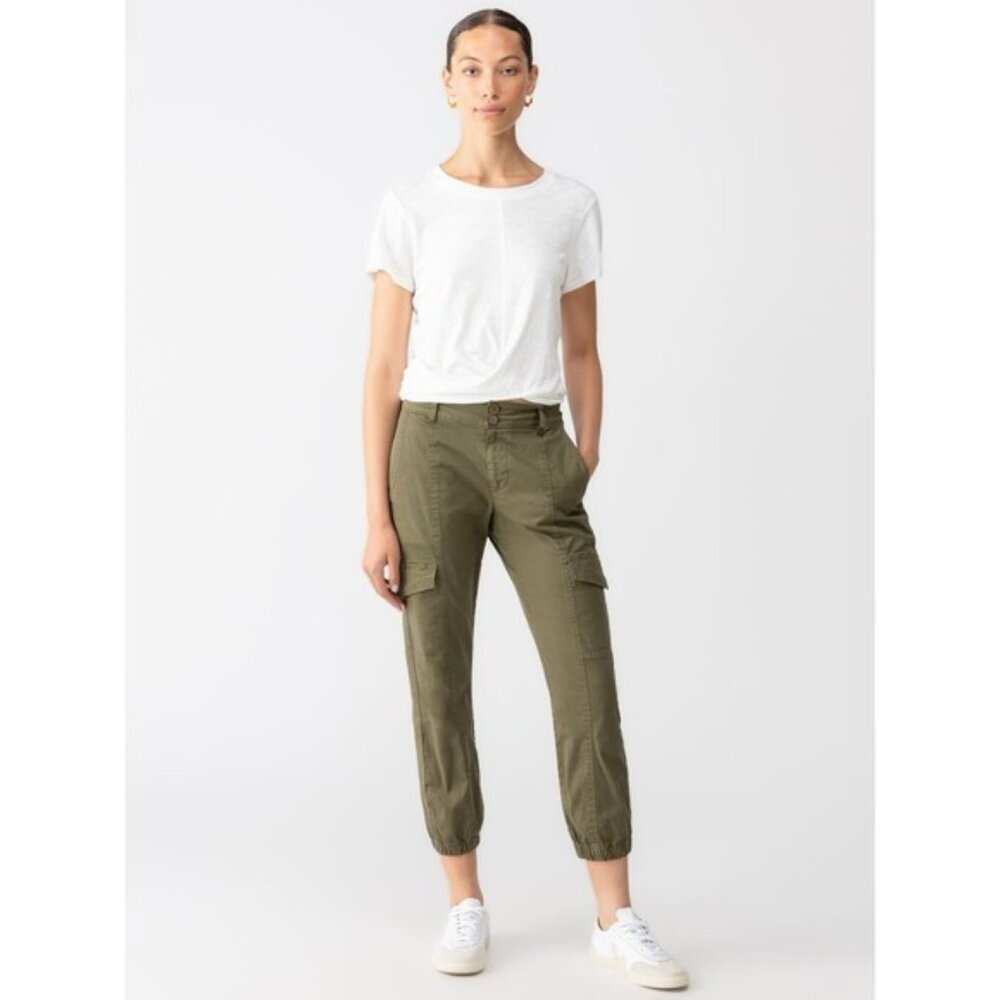 Sanctuary Size 26 Rebel Standard Rise Pants Hiker Green Women's Utility Military
